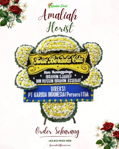 Papan Bunga Duka di Penawangan